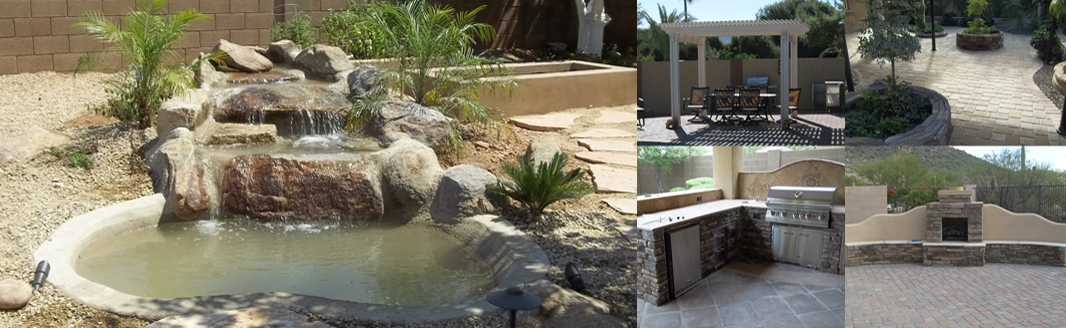 Phoenix Landscaping Design * Jims Paradise Creations Landscaping * Backyard Landscaping Surprise AZ